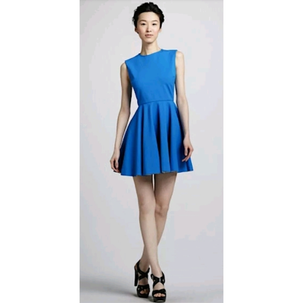 Diane Von Furstenberg Jeannie Sleeveless Crewneck Fit & Flare Skater Dress